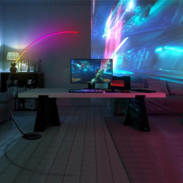 RGB Modern Curve Lamp, Mood Lighting - Image 5