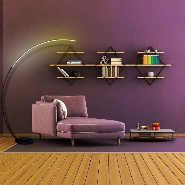 RGB Modern Curve Lamp, Mood Lighting - Image 4