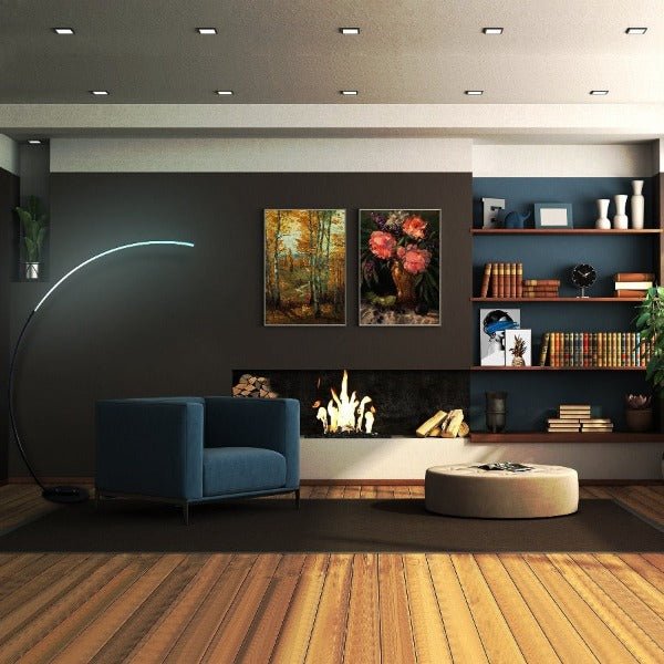 RGB Modern Curve Lamp, Mood Lighting - Image 3