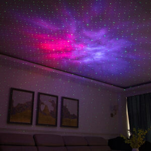 Alternative view of Laser Galaxy Starry Sky Projector