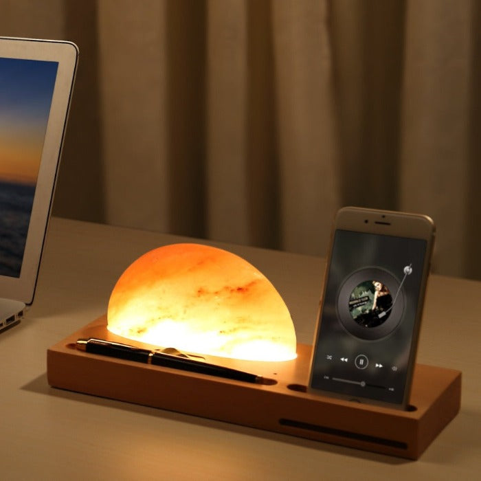Himalayan Salt Lamp Wireless Charger - Image 6