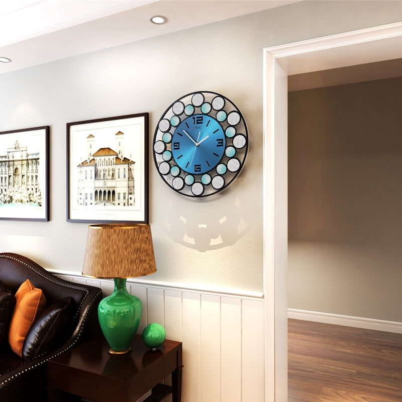 Hawaiian Blue Wall Clock - Image 2