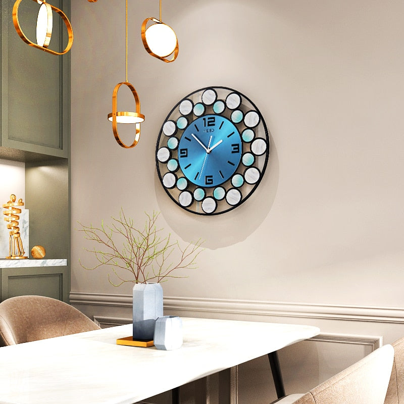 Hawaiian Blue Wall Clock