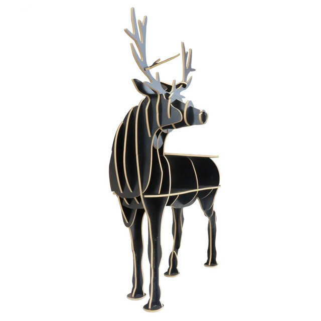 Majestic Wooden Elk Bookcase 55.9"H - Image 3