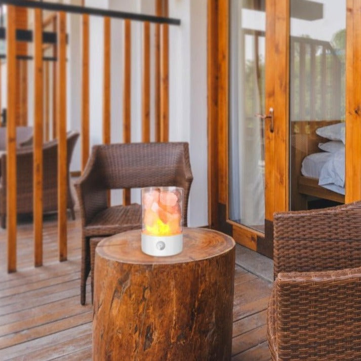 Pure Himalayan Crystal Salt Lamp - Image 6