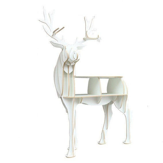 Majestic Wooden Elk Bookcase 55.9"H - Image 5