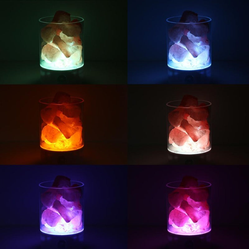 Pure Himalayan Crystal Salt Lamp - Image 5