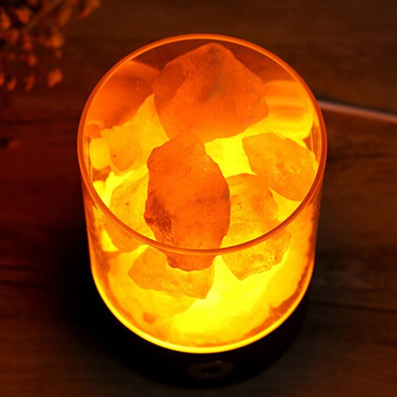 Pure Himalayan Crystal Salt Lamp - Image 4