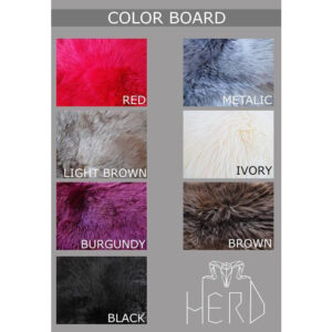 Alternative view of Double Sheepskin Rug 2'6" x 6'2"